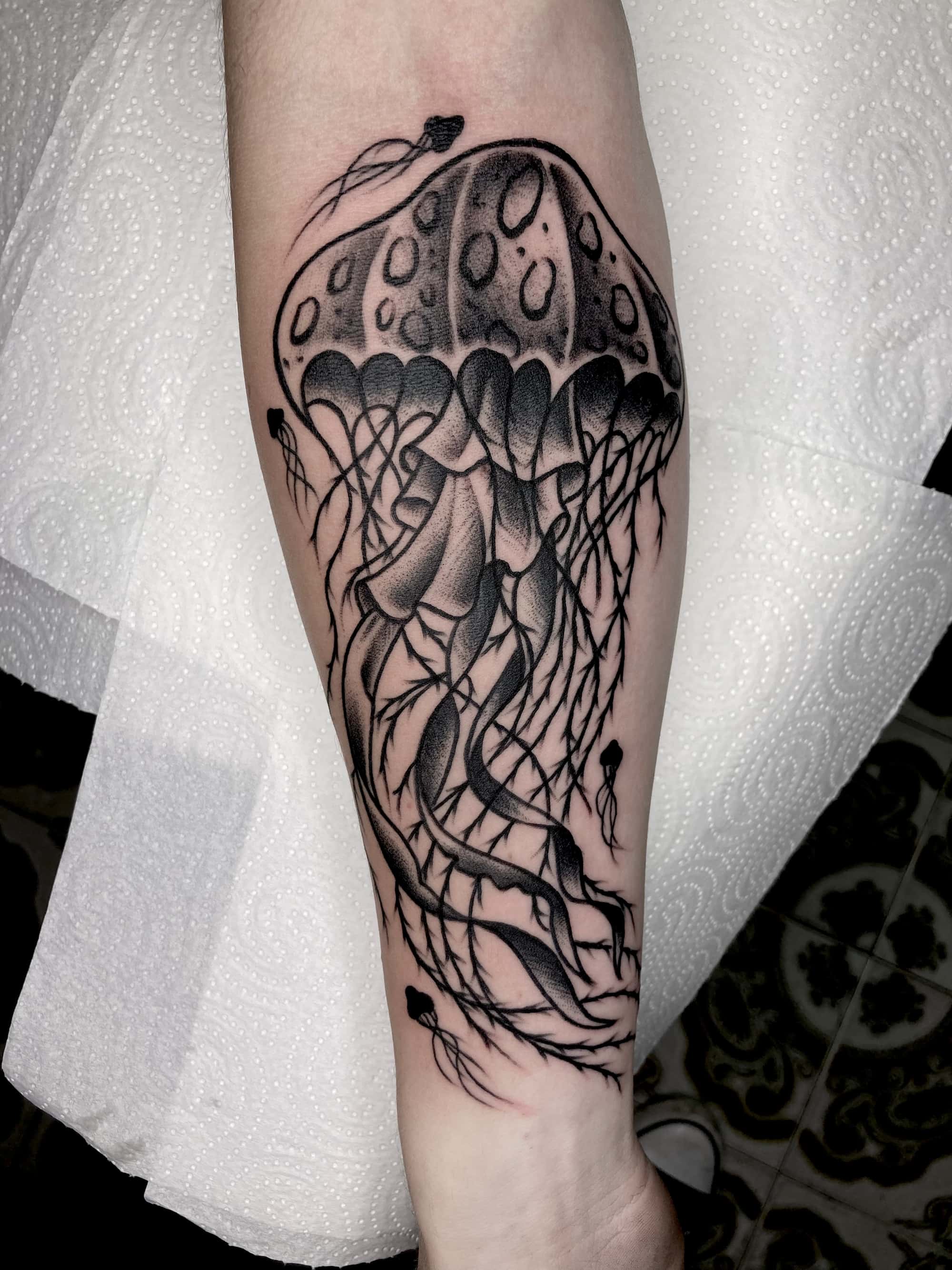 Tatuaje blackwork 10