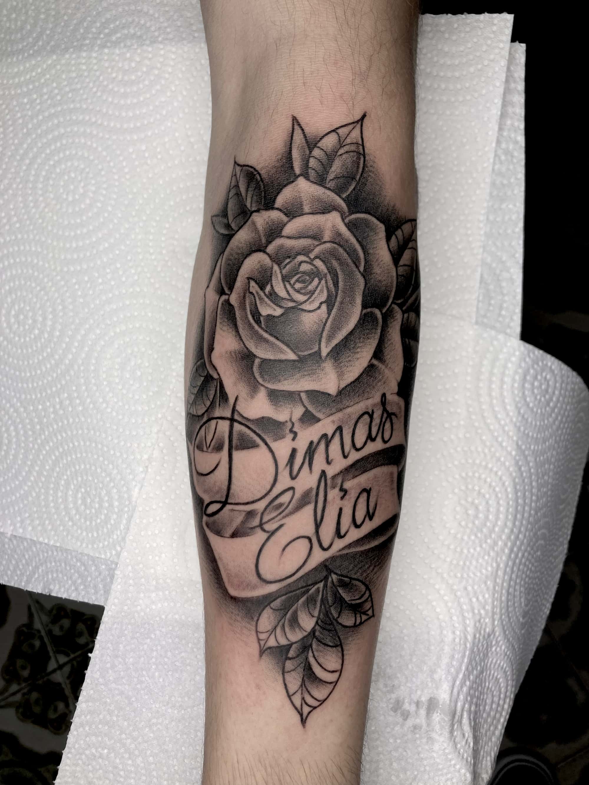 Tatuaje blackwork 12