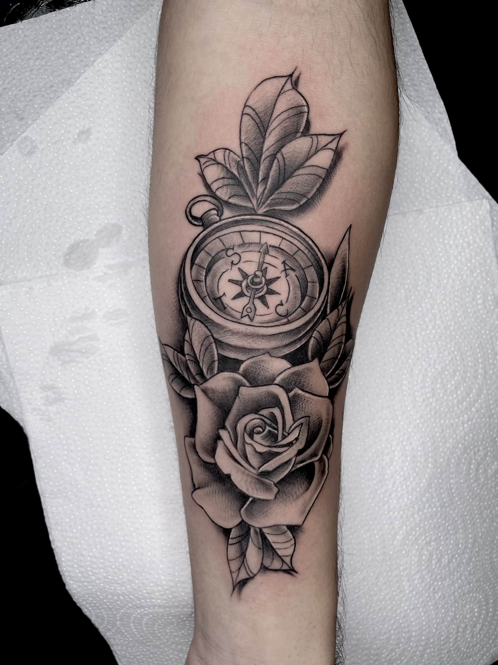 Tatuaje blackwork 13